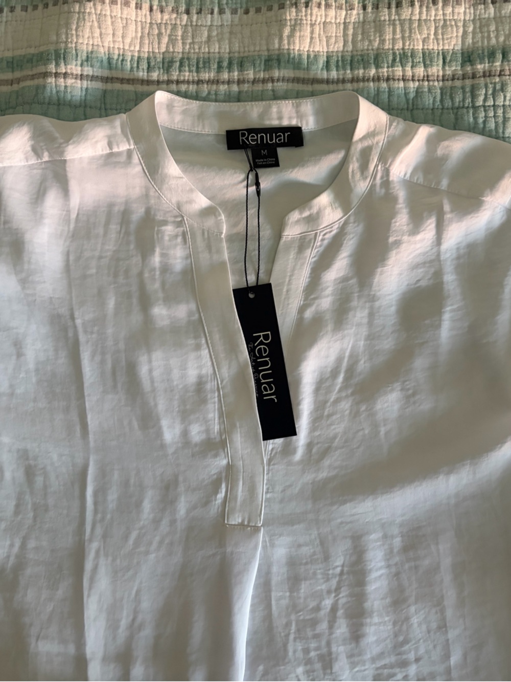 Renuar Light & Breezy Summer Blouse NWT